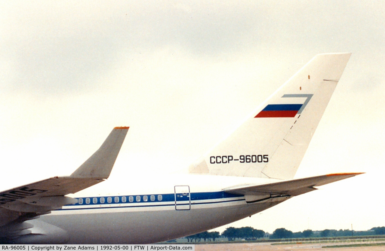 RA-96005, 1991 Ilyushin Il-96-300 C/N 74393201002, At Alliance - Fort Worth