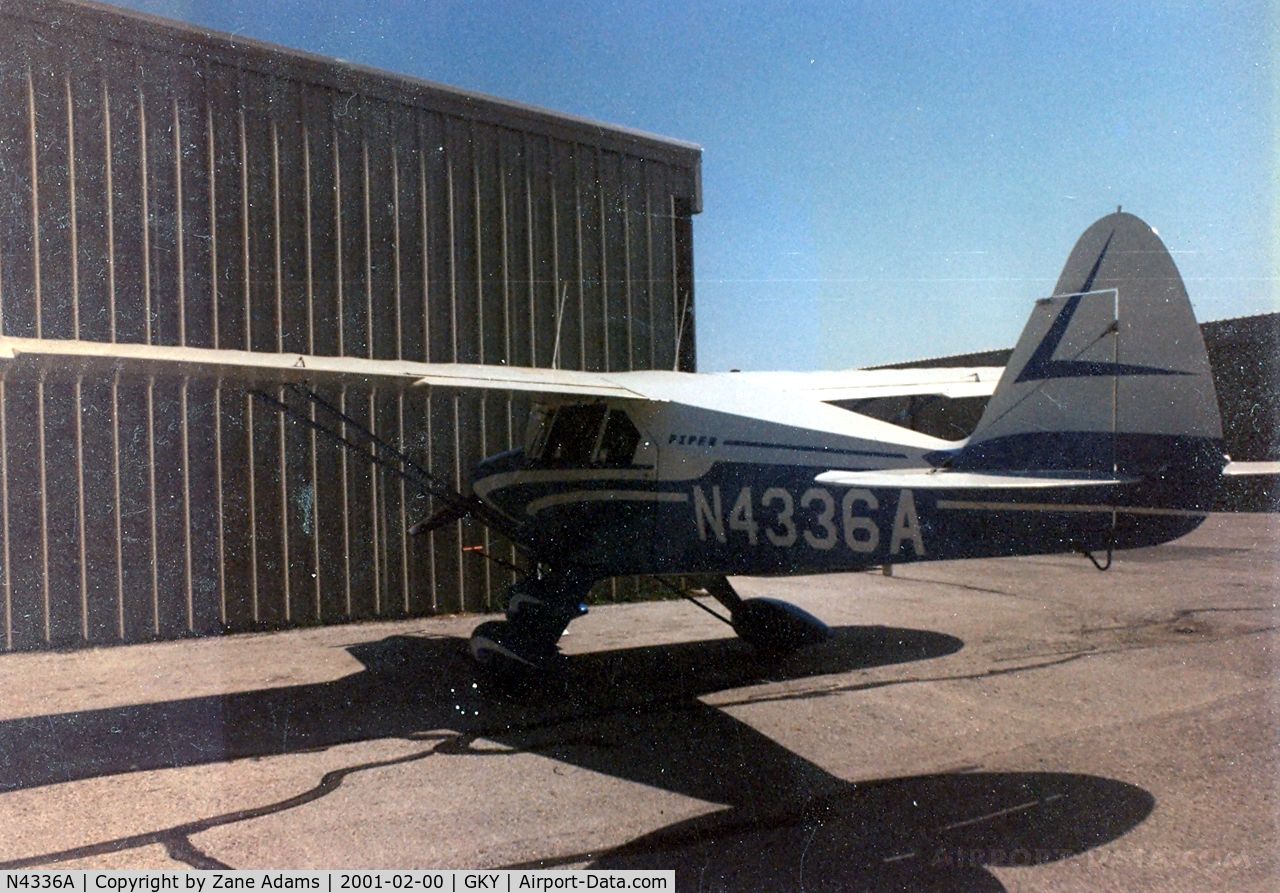 N4336A, 1956 Piper PA-22 C/N 22-3691, At Arlington Municipal