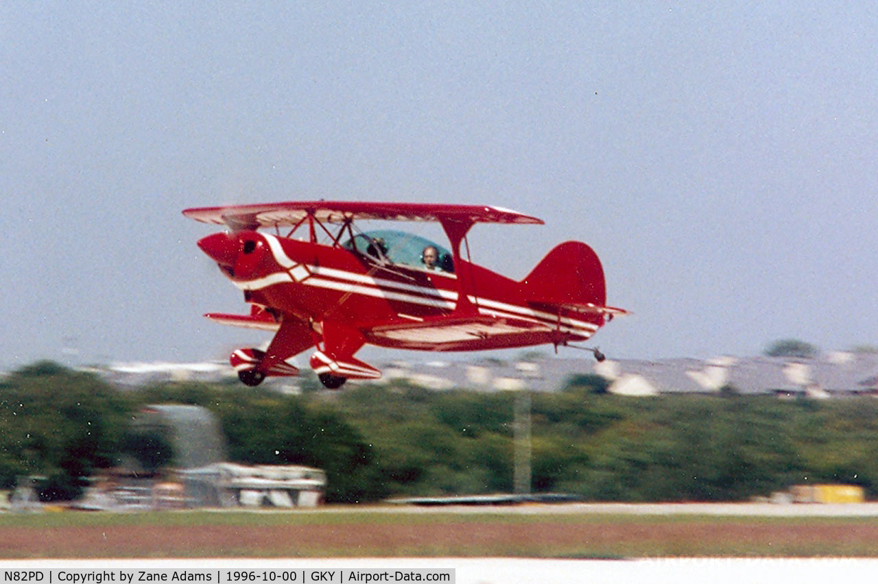 N82PD, Pitts S-2E Special C/N PD1, At Arlington Municipal