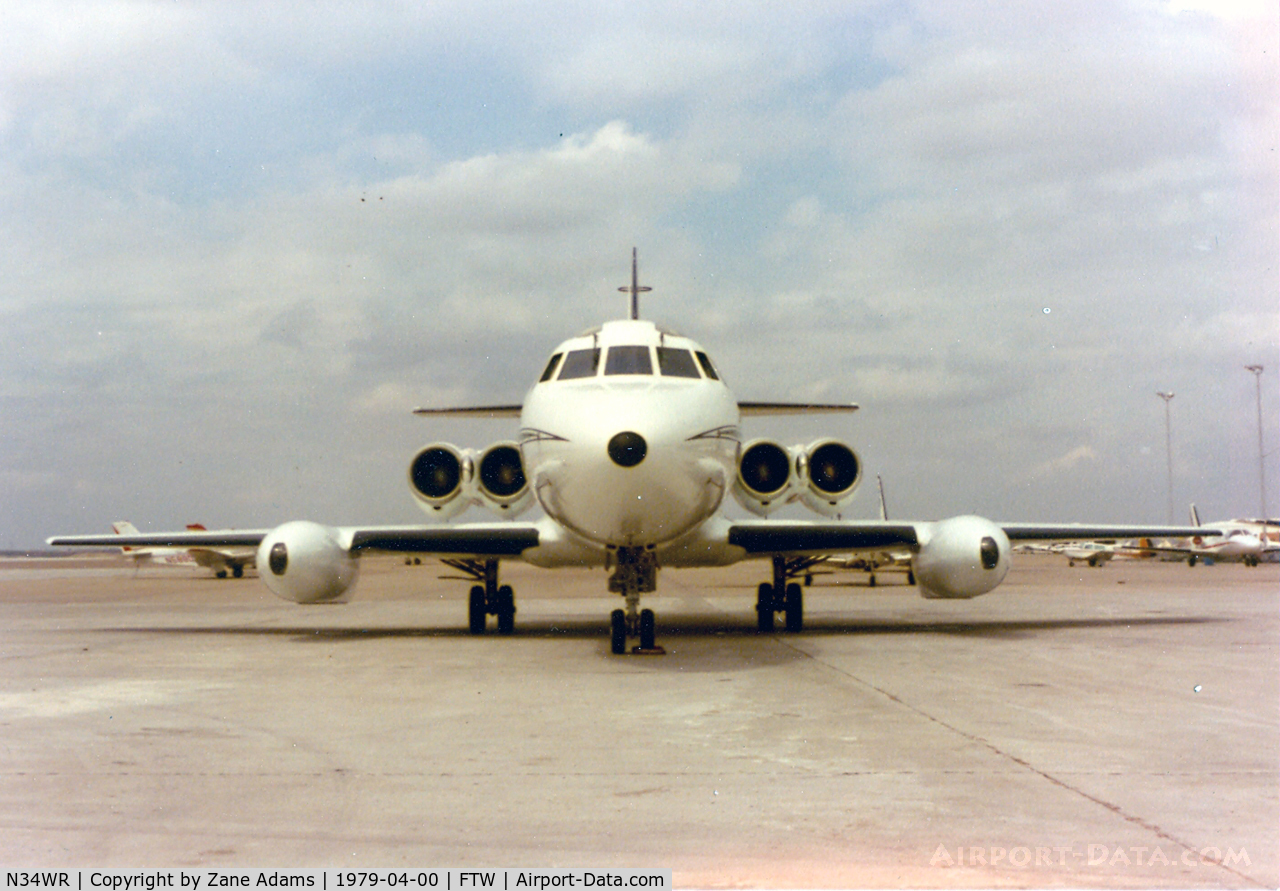 N34WR, 1977 Lockheed L-1329-25 Jetstar II C/N 5207, Seen registered as N176BN at Meacham Field