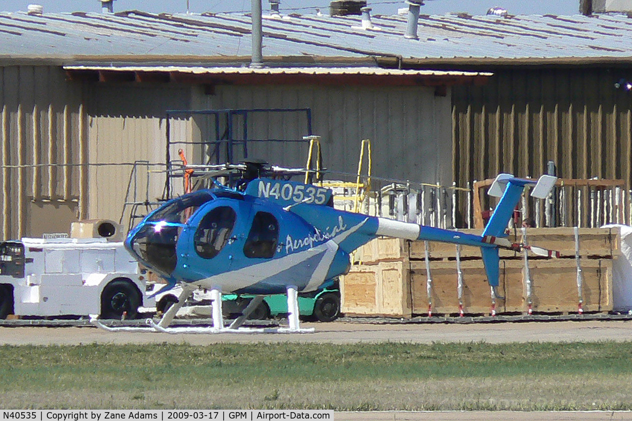 N40535, MD Helicopters 369FF C/N 0159FF, At Grand Prairie Municipal