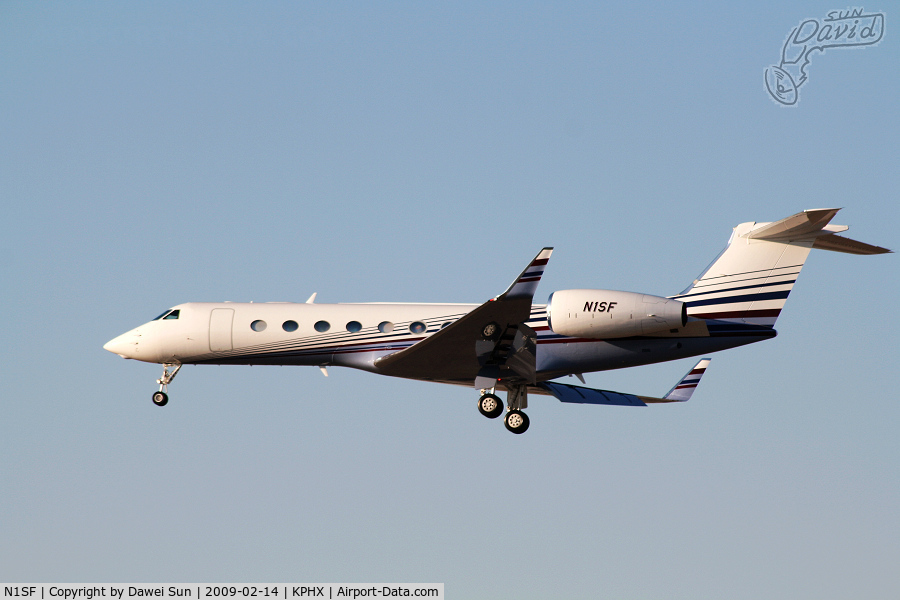 N1SF, 2008 Gulfstream Aerospace GV-SP (G550) C/N 5202, N1SF