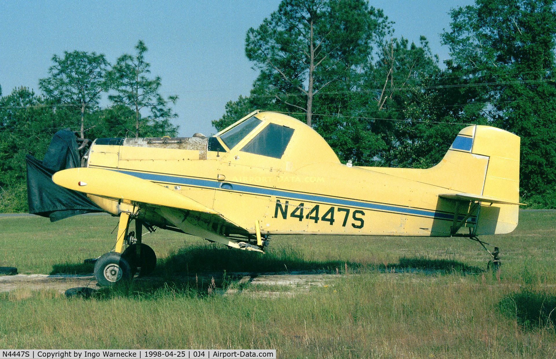 N4447S, 1977 Air Tractor Inc AT-301 C/N 301-0105, Air Tractor AT-301 at Florala Municipal Airport, Florala AL