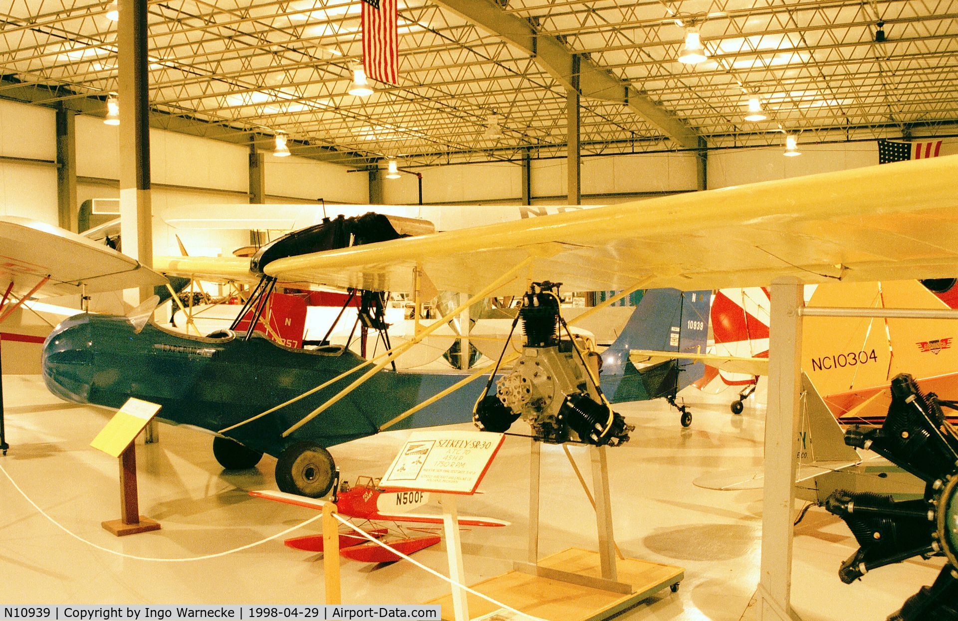 N10939, 1931 Curtiss-Wright JR CW1 C/N 1118, Curtiss-Wright JE CW1 at the Ohio History of Flight Museum, Columbus OH