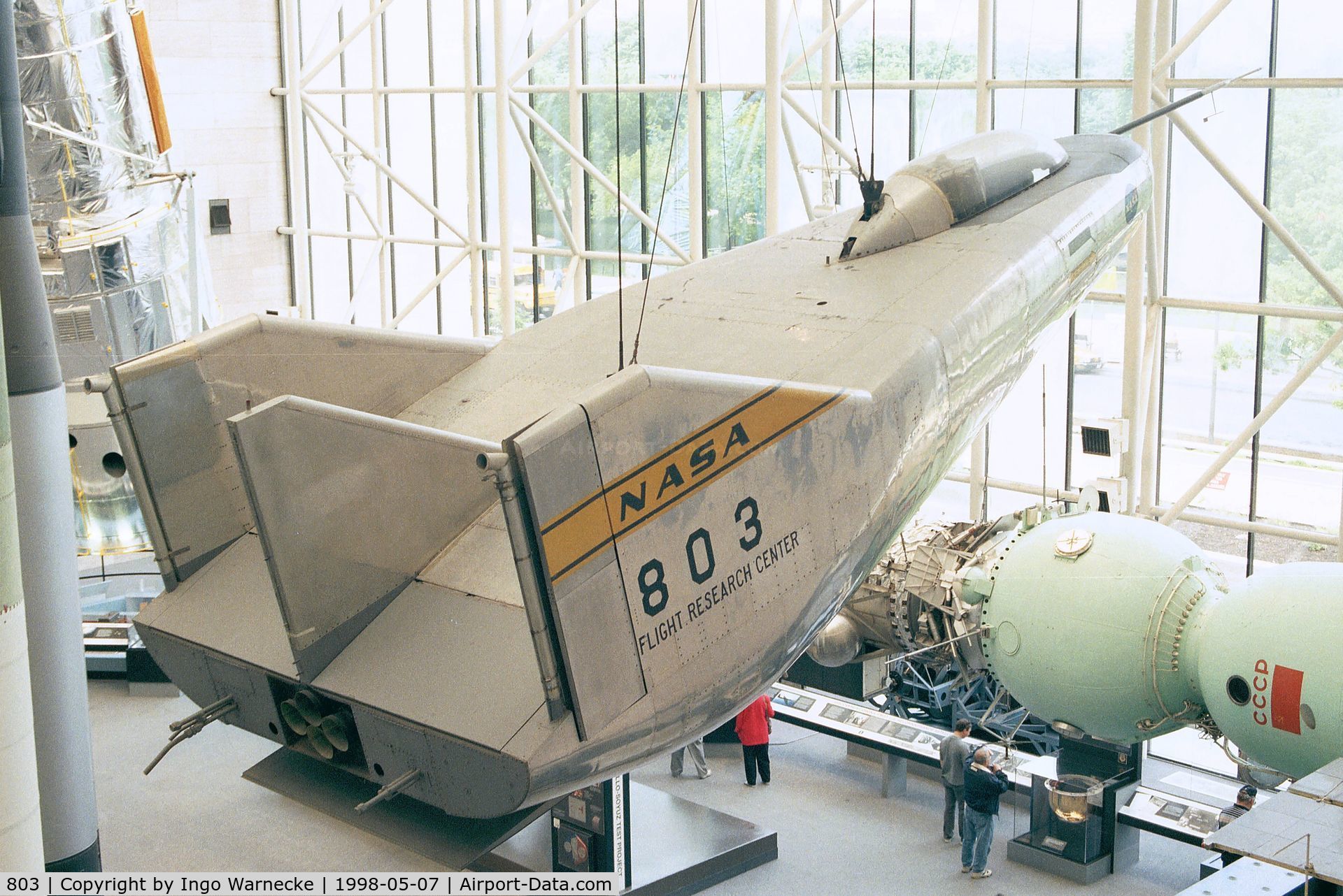 803, 1966 Northrop HL-10 Lifting Body C/N Not found 803, Northrop HL-10 Lifting Body at the NASM, Washington DC