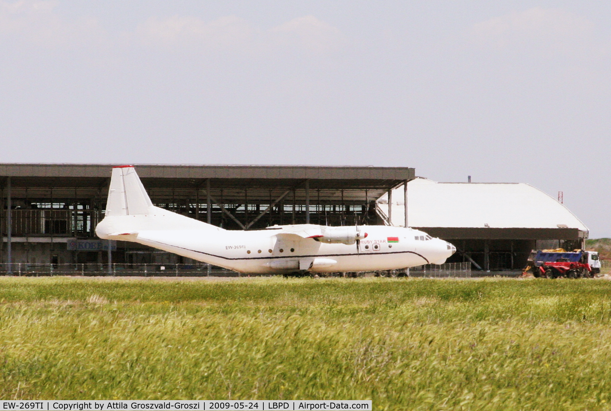 EW-269TI, 1961 Antonov An-12BP C/N 1340106, International Airport Plovdiv, Krumovo LBPD