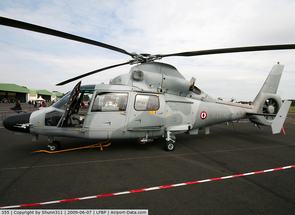 355, Eurocopter AS-565SA Panther C/N 6355, Displayed during LFBP Open Day 2009