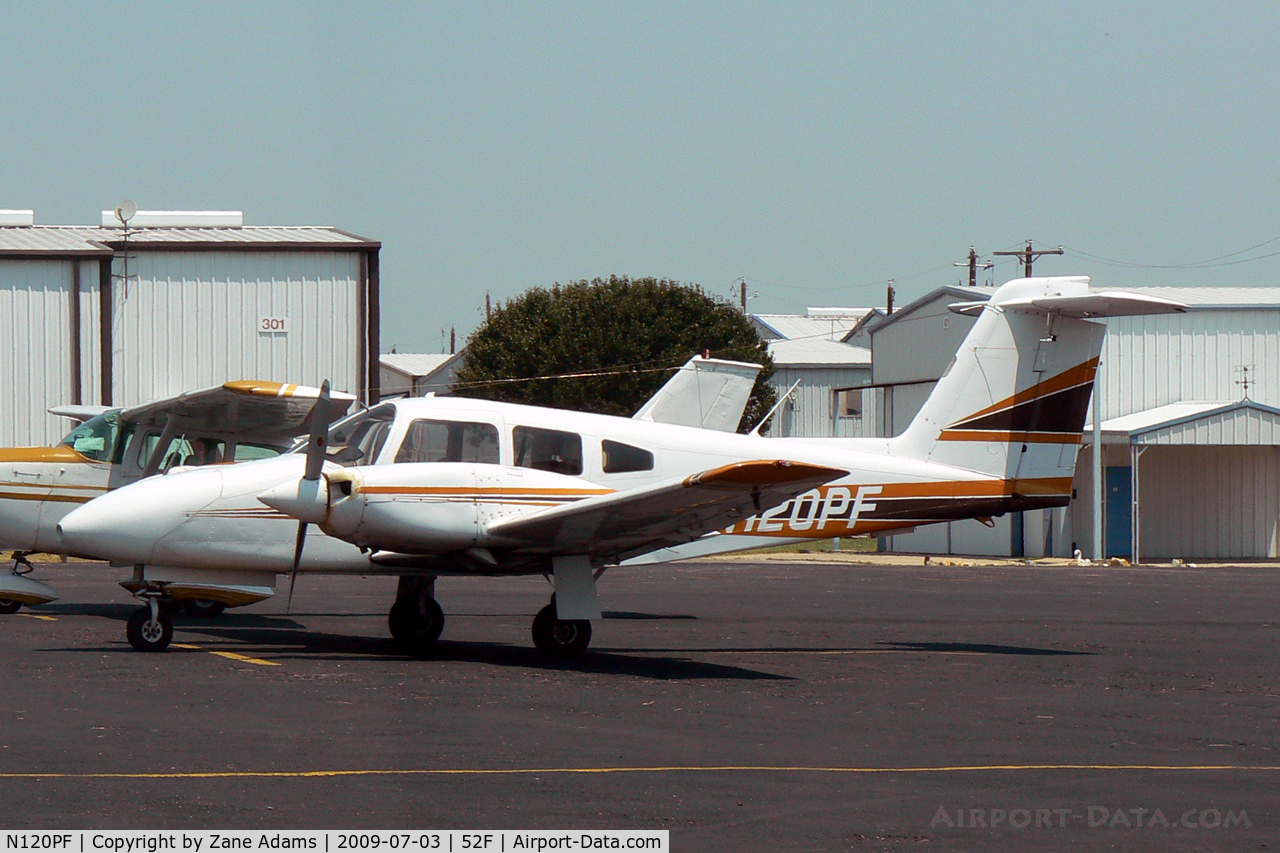 N120PF, 1979 Piper PA-44-180 Seminole C/N 44-7995250, At Aero Valley (Northwest Regional Airport)
