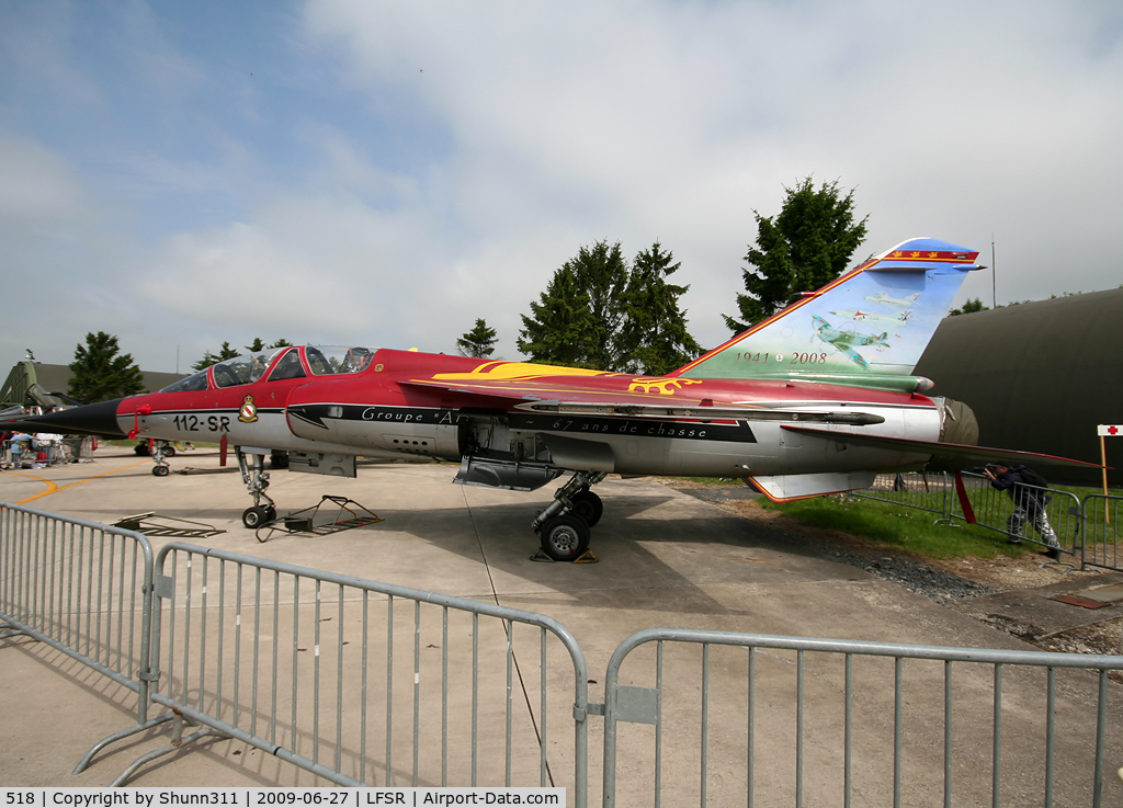518, Dassault Mirage F.1B C/N 518, Displayed during last LFSR Airshow...