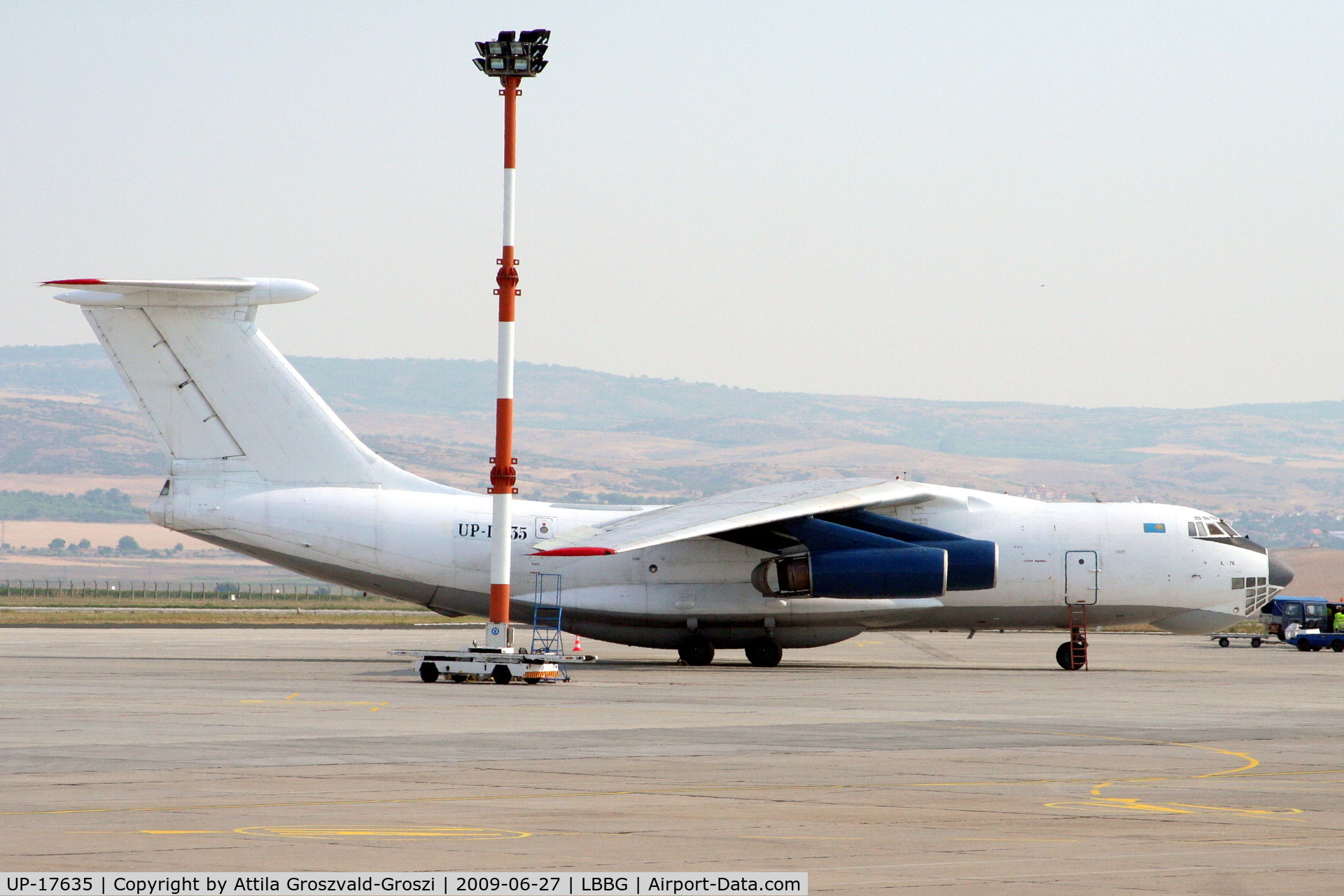 UP-17635, Ilyushin Il-76TD C/N Not found UP-17635, Burgas International Airport - LBBG - Sarafovo