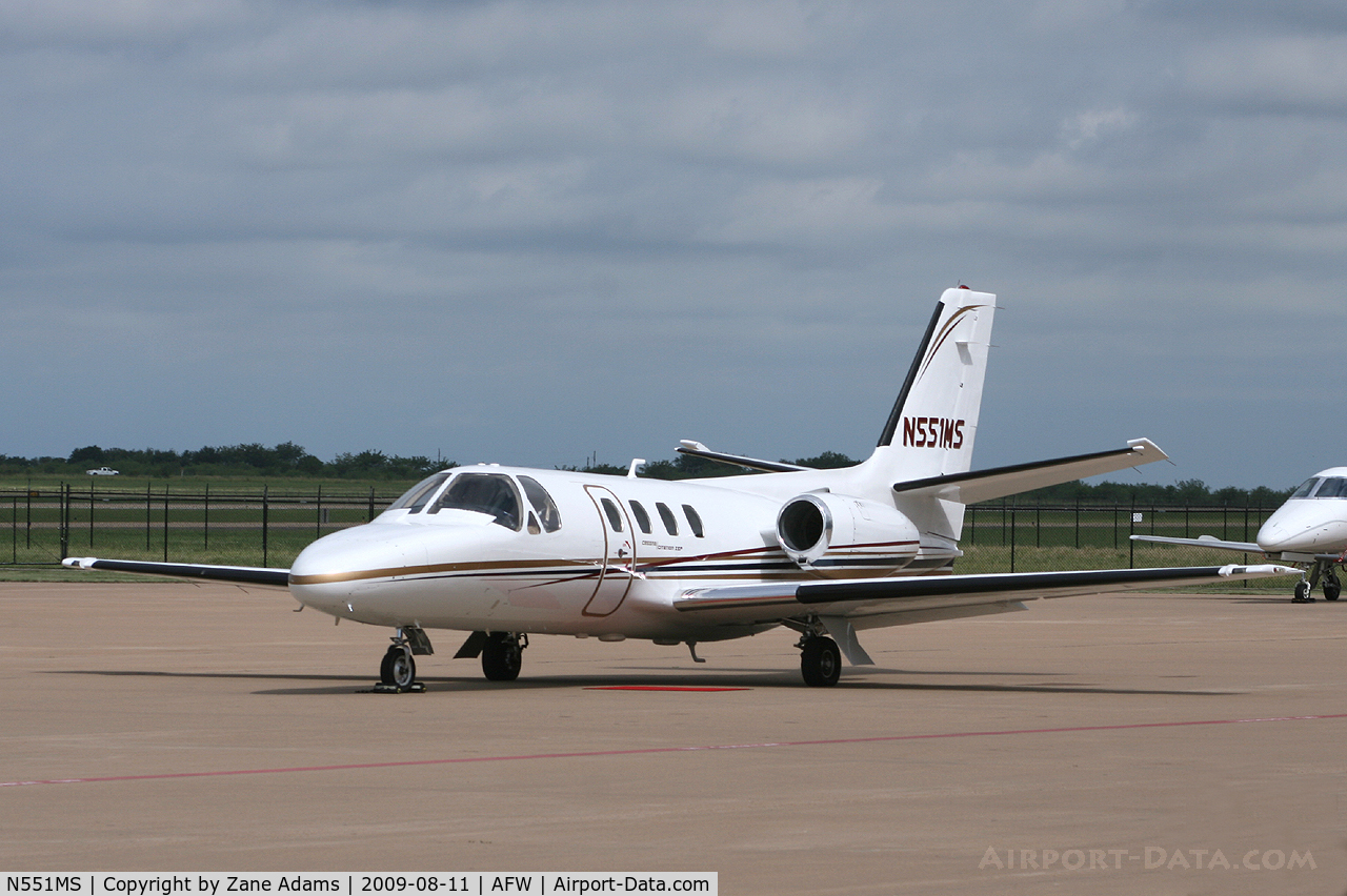 N551MS, 1980 Cessna 501 C/N 501-0147, At Alliance Fort Worth