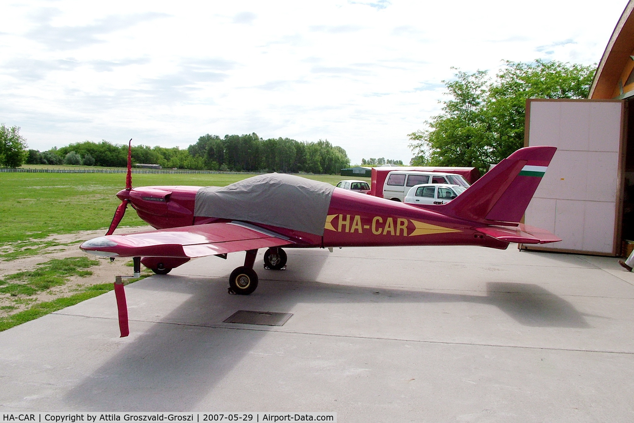 HA-CAR, 2004 Corvus Corone MK I C/N CNE01/011, Ballószög Corvus Aircraft Inc. base