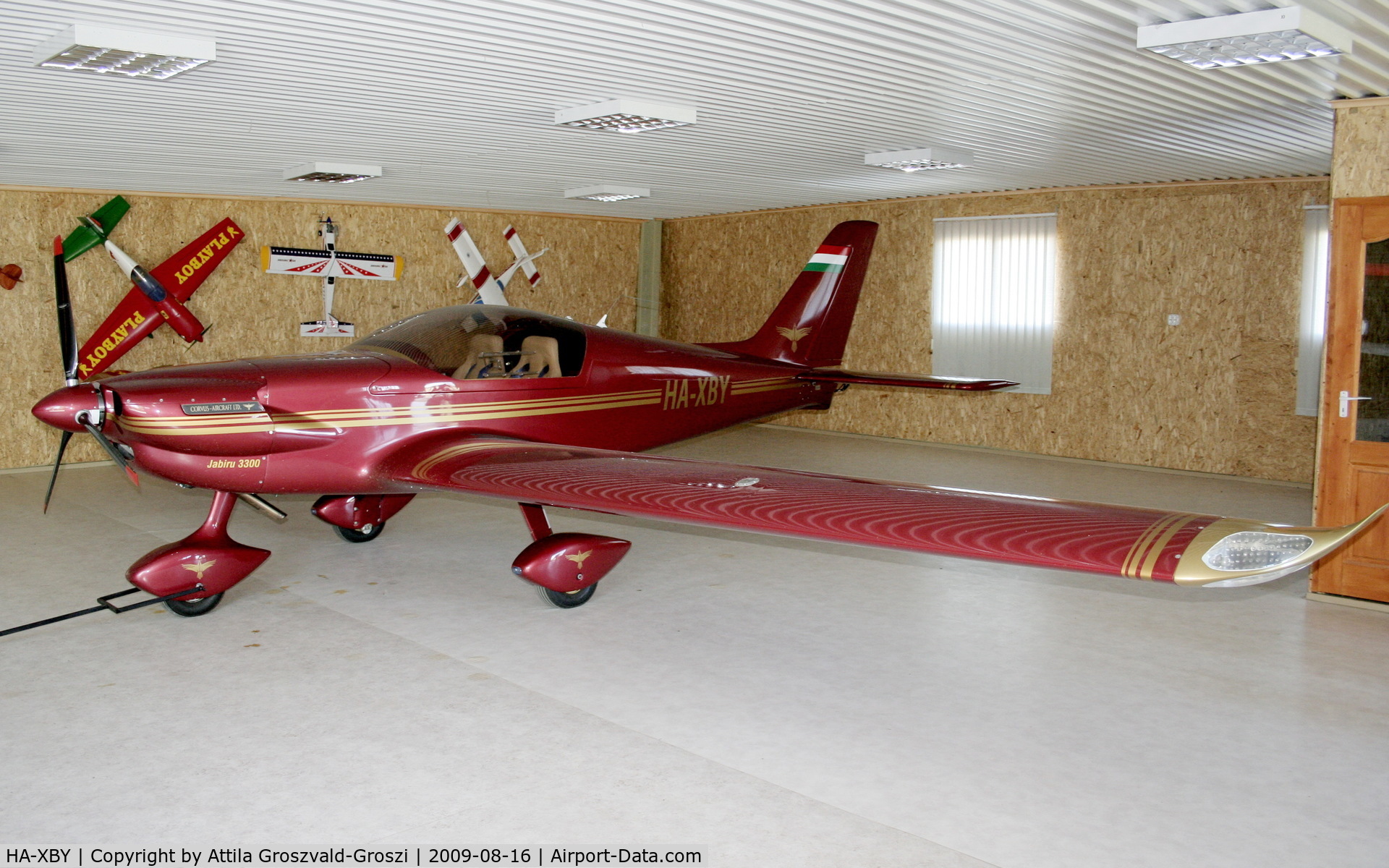 HA-XBY, 2005 Corvus Corone MK.I C/N CNE01/001, Balloszög Airport - Hangar