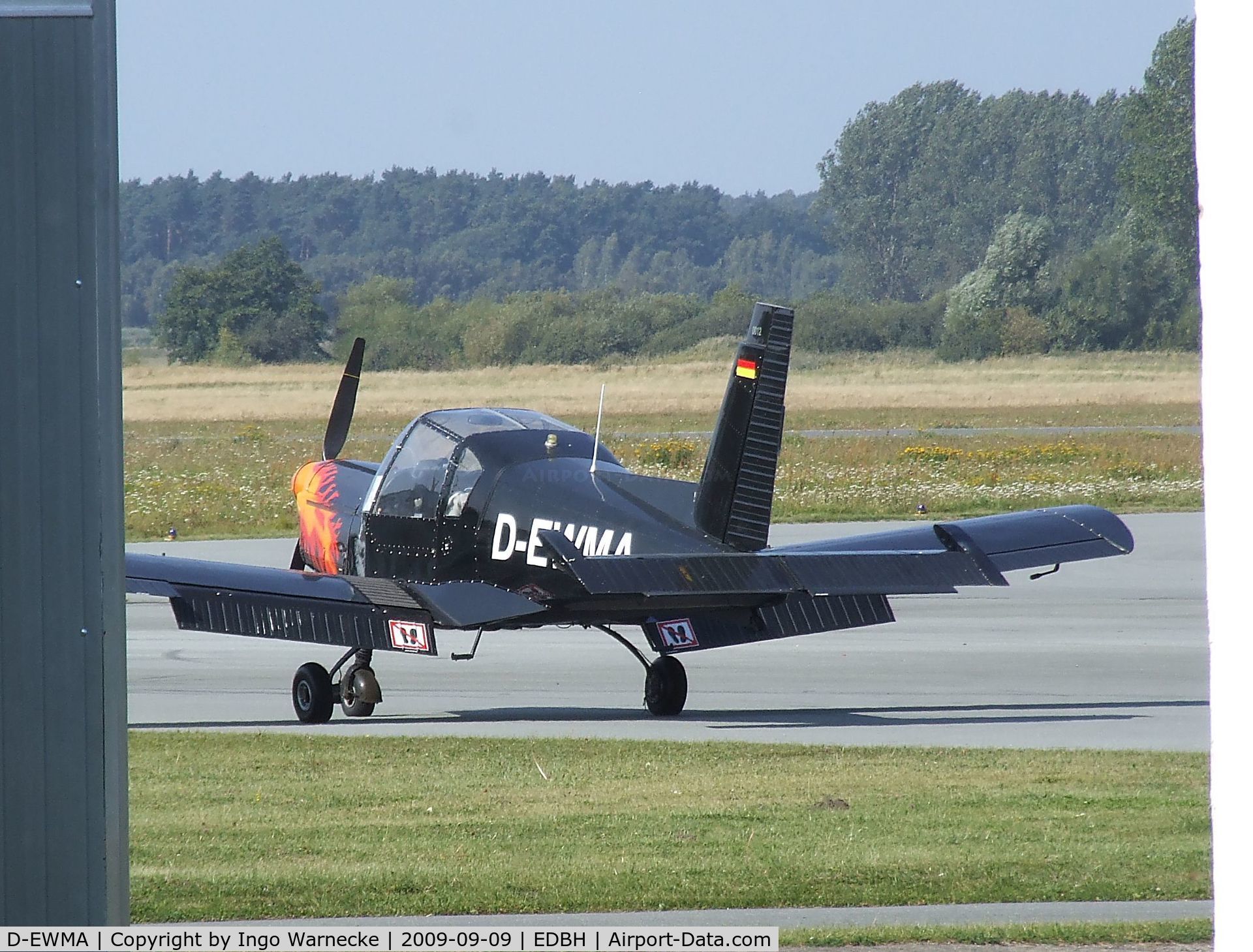 D-EWMA, Zlín Z-42MU C/N 0012, Zlin Z-42MU at Stralsund/Barth airport