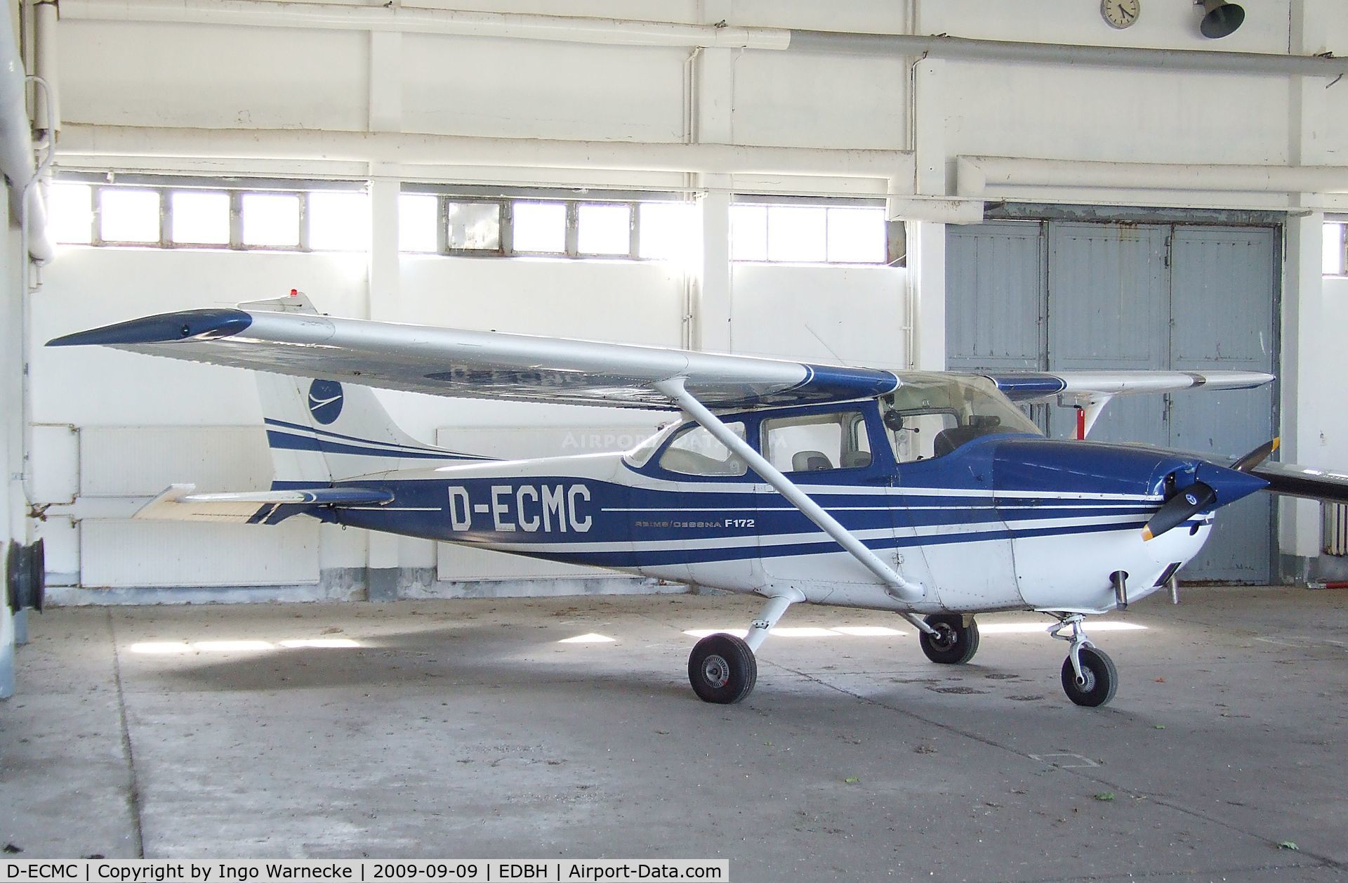 D-ECMC, Reims F172H Skyhawk C/N 0780, Cessna (Reims) F172K Skyhawk at Stralsund/Barth airport