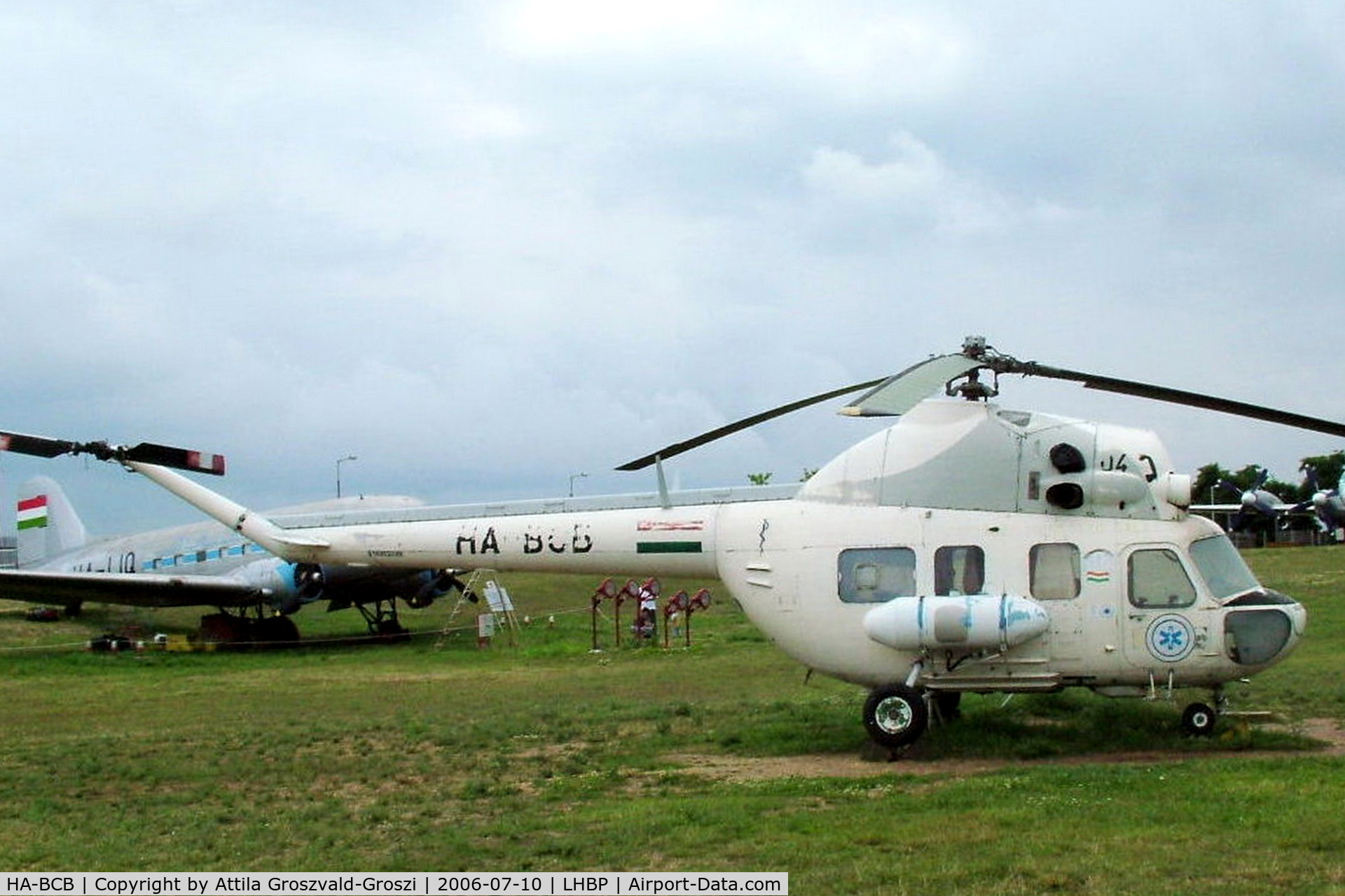 HA-BCB, 1979 Mil (PZL-Swidnik) Mi-2 C/N 516302099, Budapest Ferihegy Terminal 2. - Air Museum