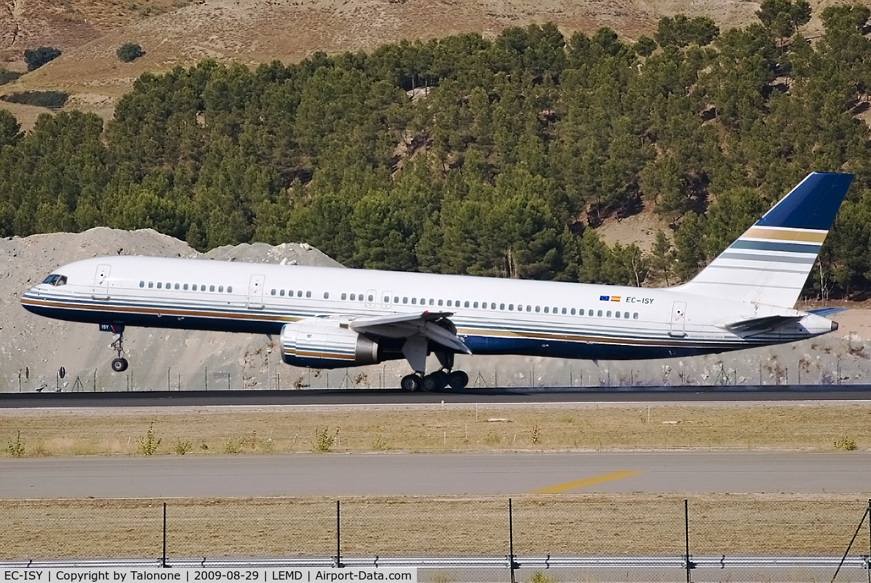 EC-ISY, 1993 Boeing 757-256 C/N 26241, Privielge Style B757 ex Iberia