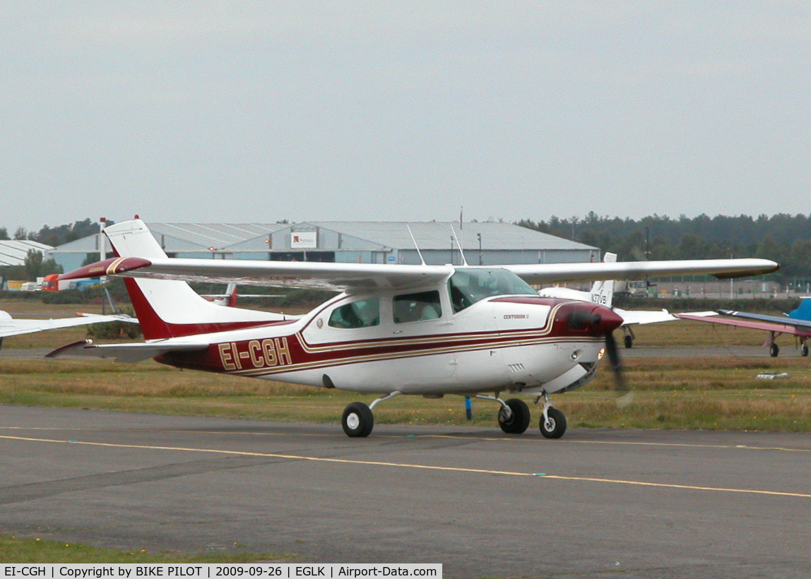 EI-CGH, Cessna 210N Centurion C/N 21063524, VERY SMART IRISH VISITOR
