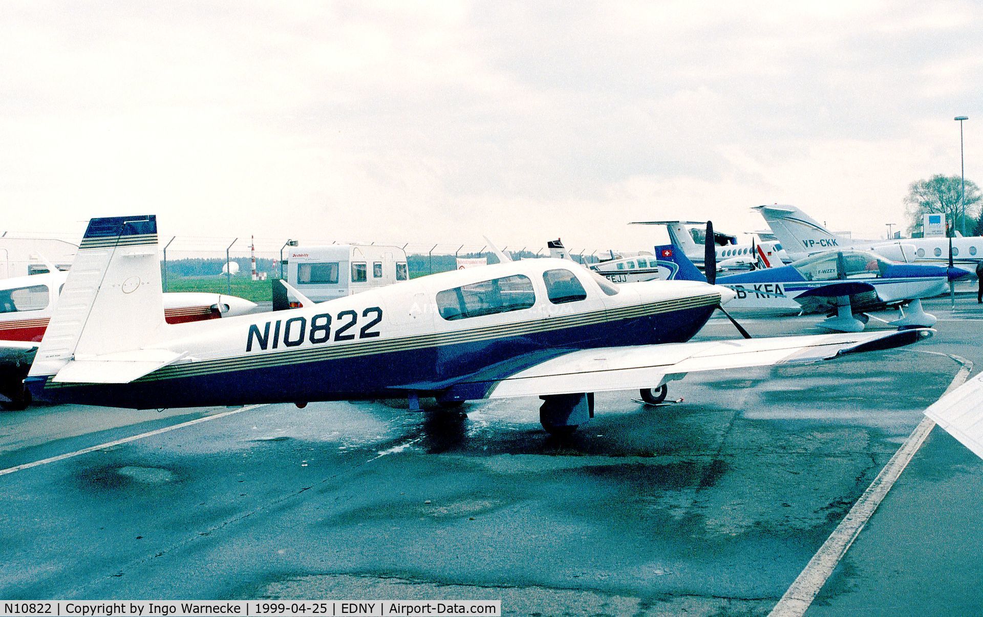N10822, 1997 Mooney M20R Ovation C/N 29-0118, Mooney M20R Ovation at the Aero 1999, Friedrichshafen