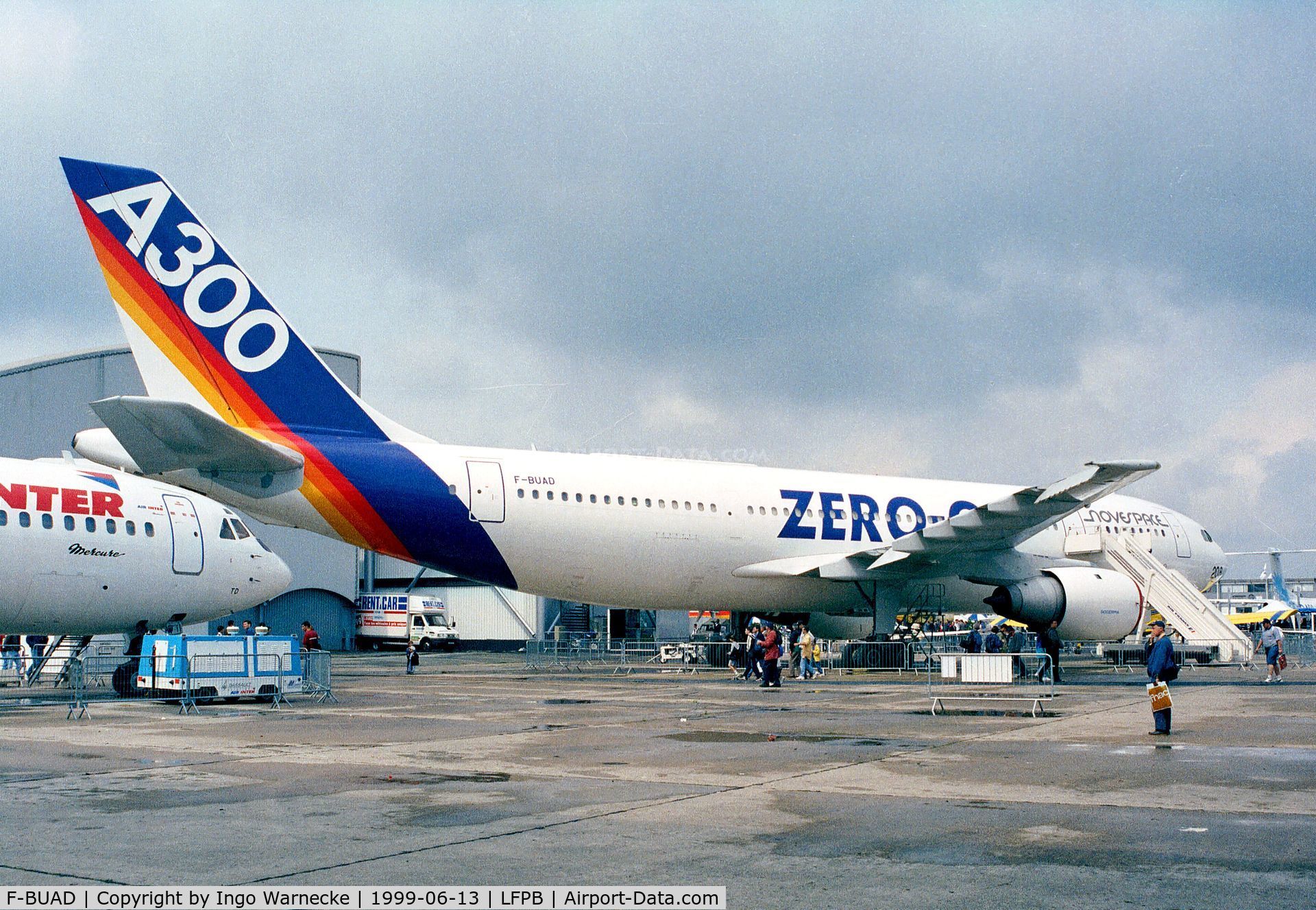 F-BUAD, 1973 Airbus A300B2-103 C/N 003, Airbus A300B2-1C 'ZERO G' at the Aerosalon 1999, Paris