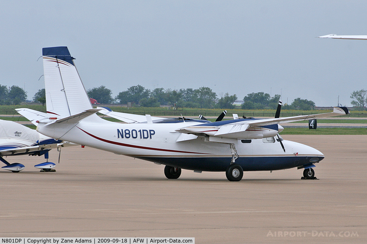 N801DP, 1960 Aero Commander 500-B C/N 500B-999-30, At Alliance Fort Worth