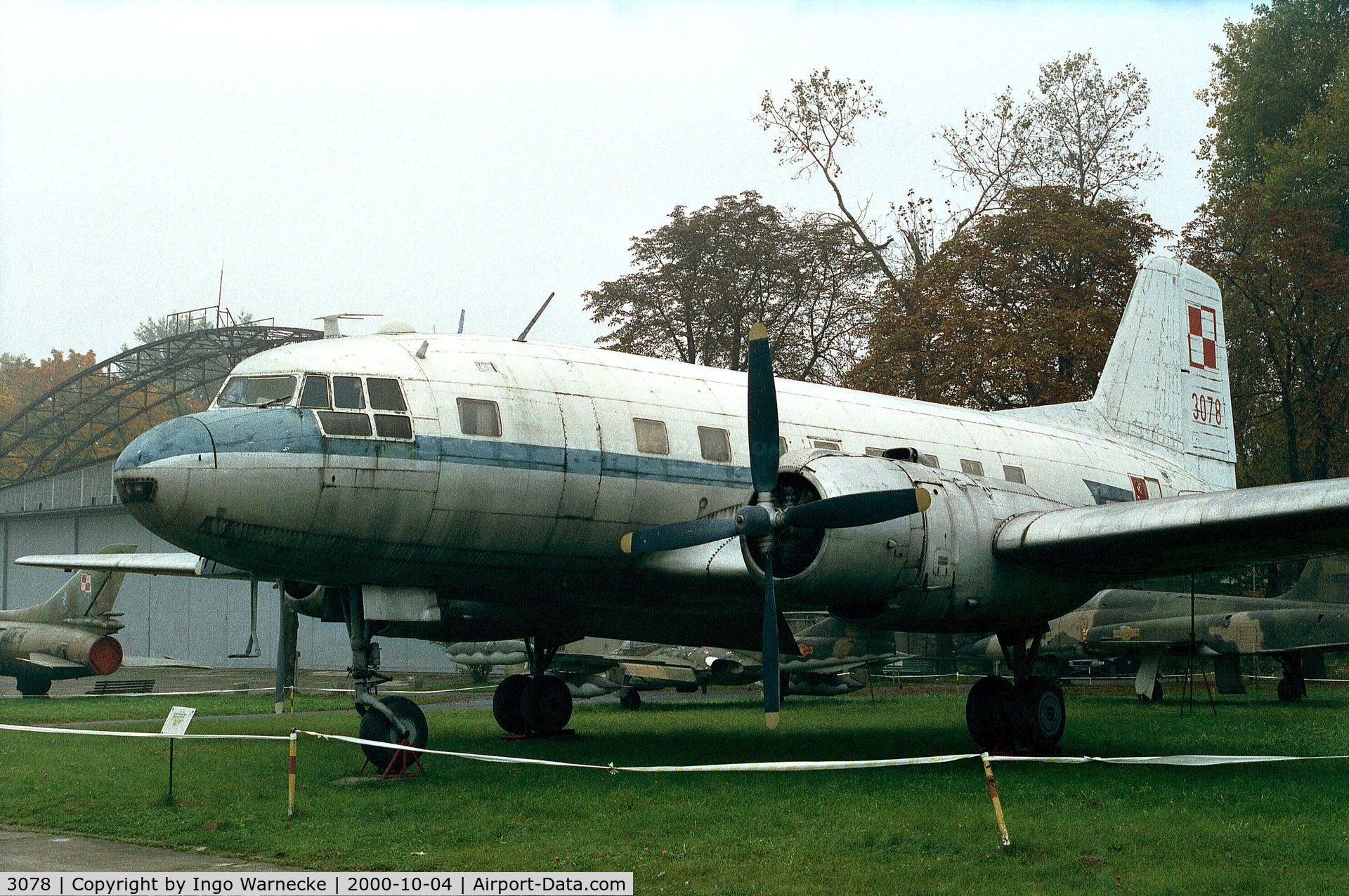 3078, 1959 Ilyushin (VEB) Il-14S C/N 14803078, Ilyushin (VEB) Il-14S Crate at the Muzeum Lotnictwa i Astronautyki, Krakow