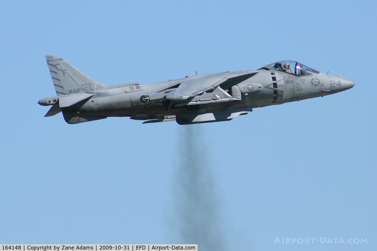 164148, McDonnell Douglas AV-8B Harrier II C/N 221, At the 2009 Wings Over Houston Airshow