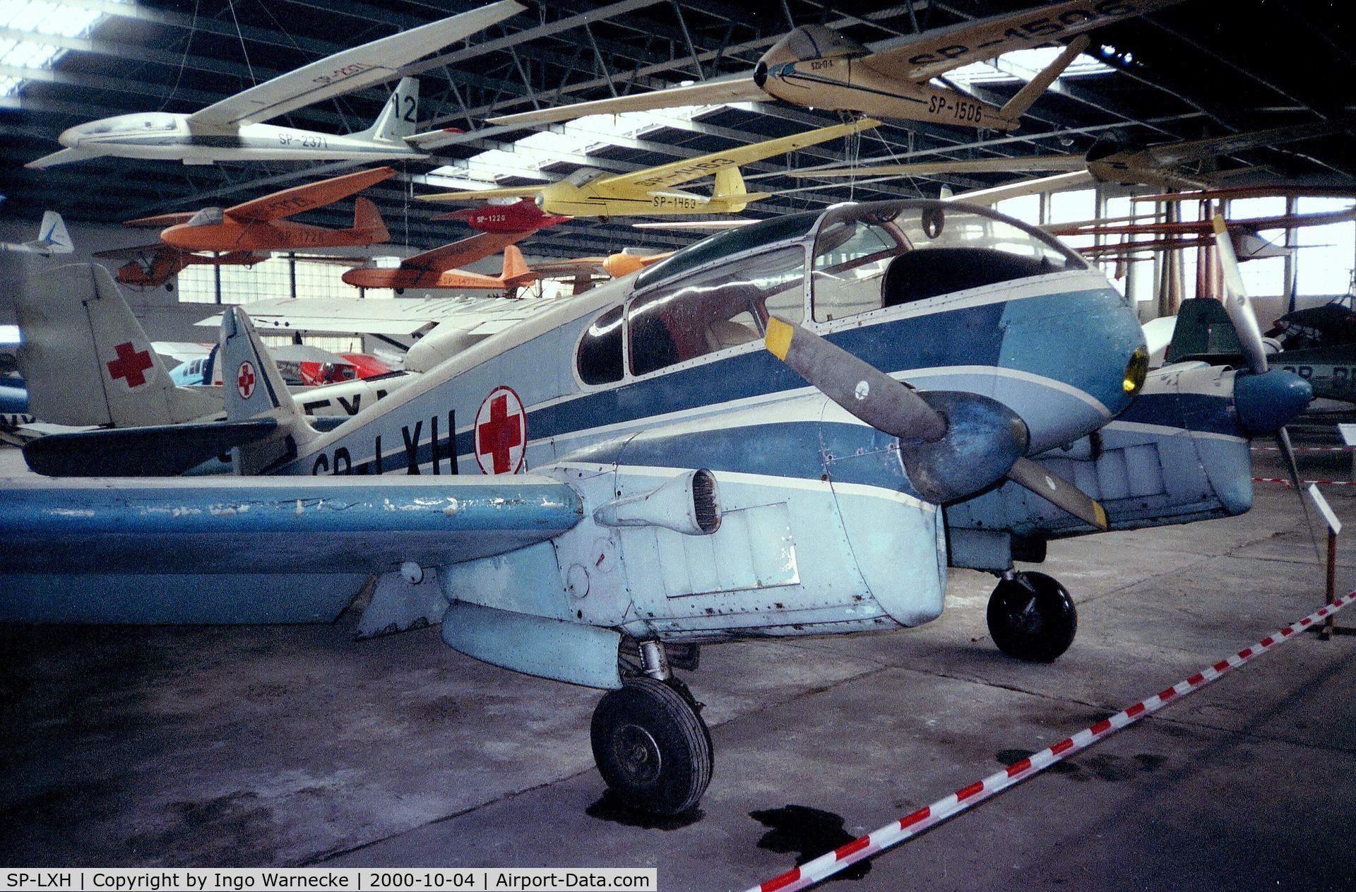 SP-LXH, 1959 Let Ae-145 Super Aero 145 C/N 172011, Aero 145 (polish air ambulance)  at the Muzeum Lotnictwa i Astronautyki, Krakow