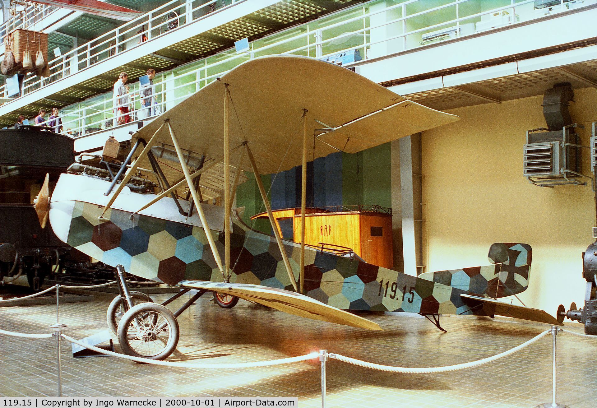 119.15, Knoller C II C/N 15, Knoller C II of the austro-hungarian army aviation at the Narodni Technicke Muzeum, Prague