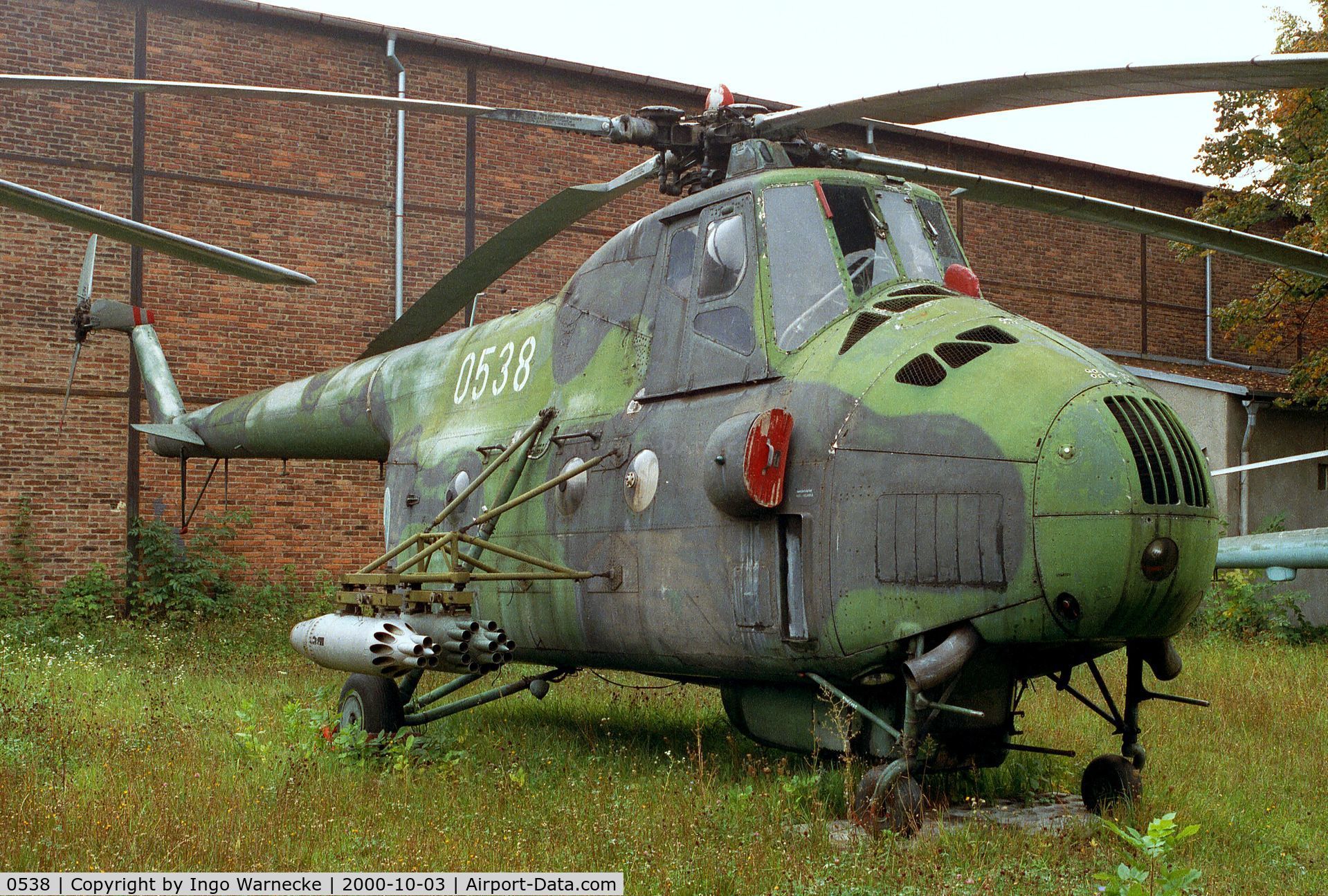 0538, Mil Mi-4 Hound C/N 20138, Mil Mi-4 HOUND at the Letecke Muzeum, Prague-Kbely
