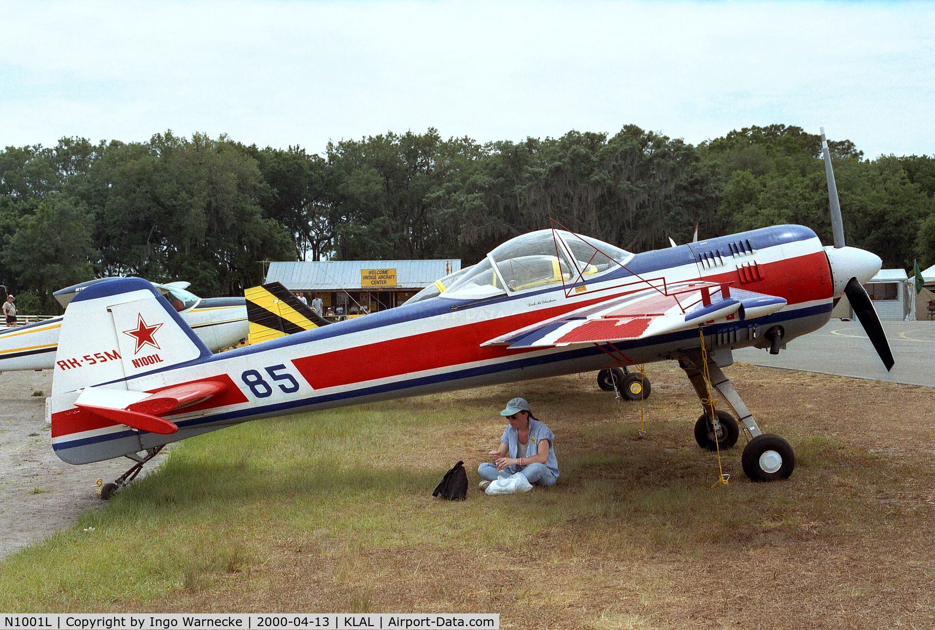 N1001L, 1996 Yakovlev Yak-55M C/N 1001, Yakovlev Yak-55M at 2000 Sun 'n Fun, Lakeland FL