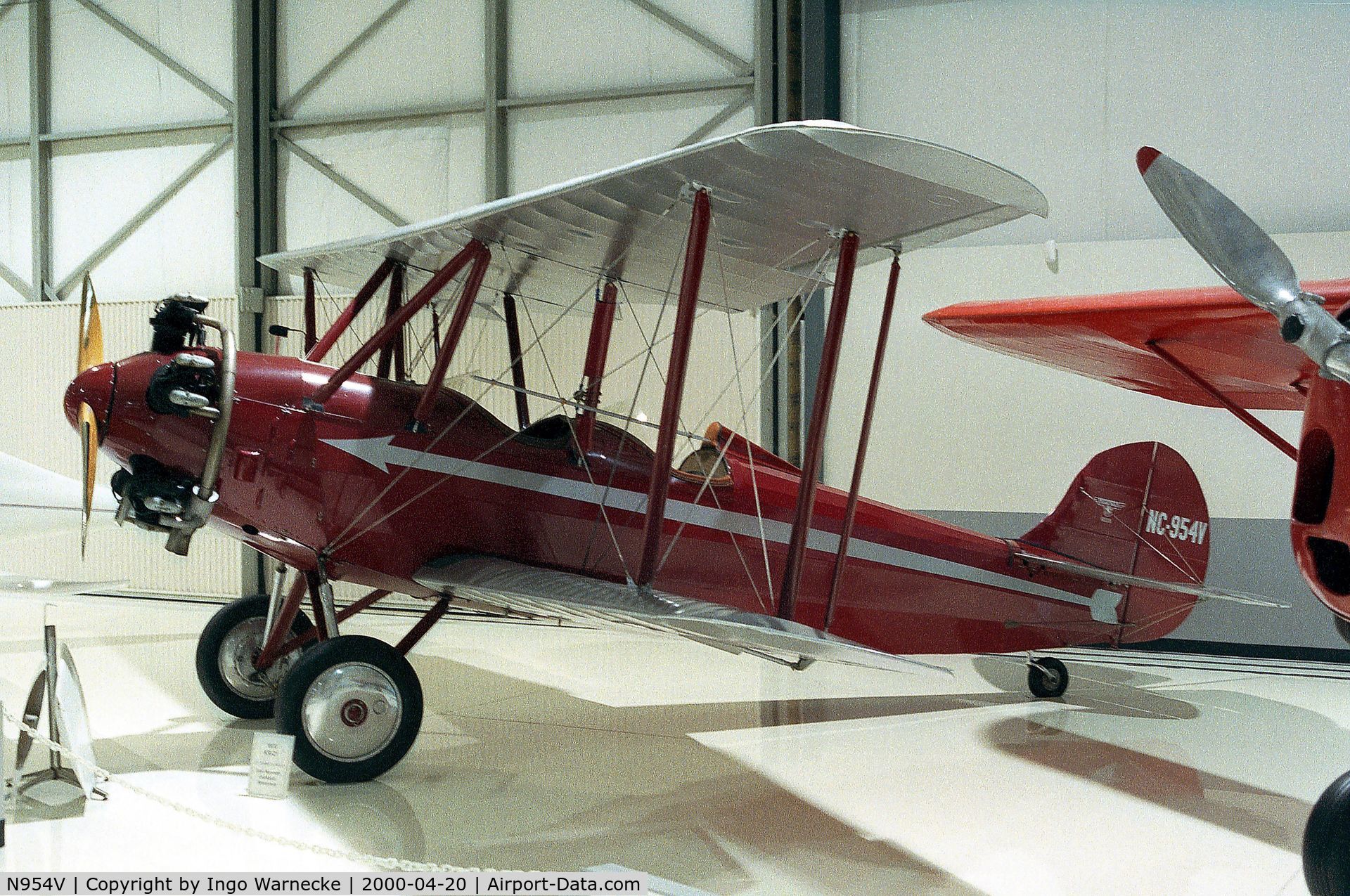 N954V, 1931 Fairchild KR-21 C/N 1502, Fairchild (Kreider-Reisner) KR-21 at the Heritage Halls, Owatonna MN