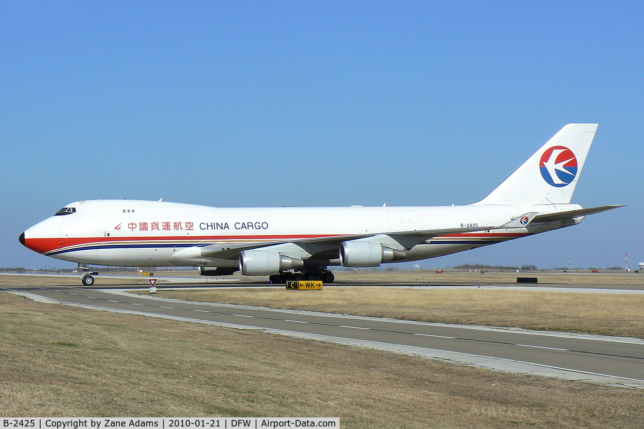 B-2425, 2006 Boeing 747-40BF/ER/SCD C/N 35207/1377, China Cargo at DFW