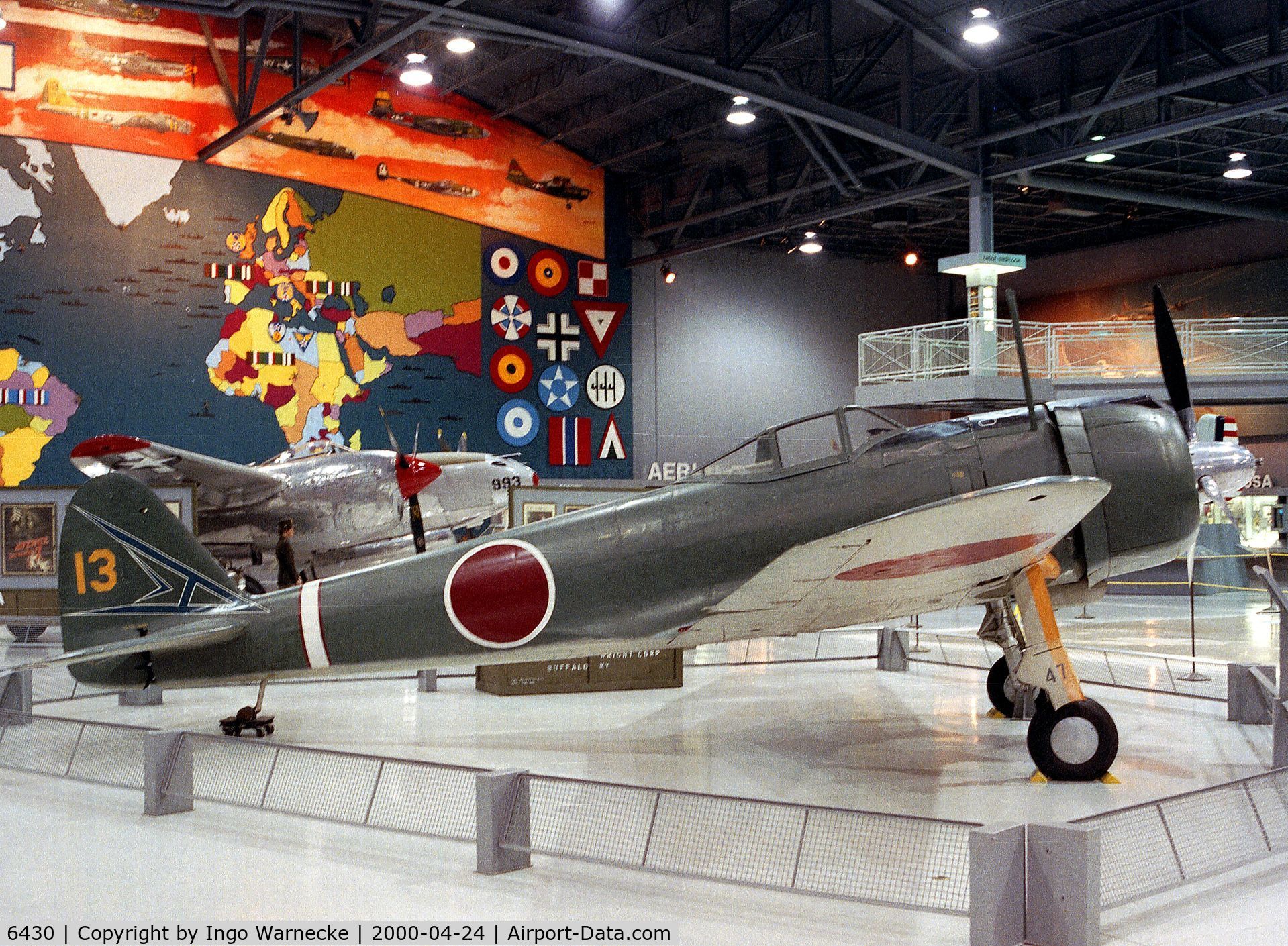 6430, Nakajima Ki-43-IIb Hayabusa C/N Not found 6430, Nakajima Ki-43 Hayabusa at the EAA-Museum, Oshkosh WI