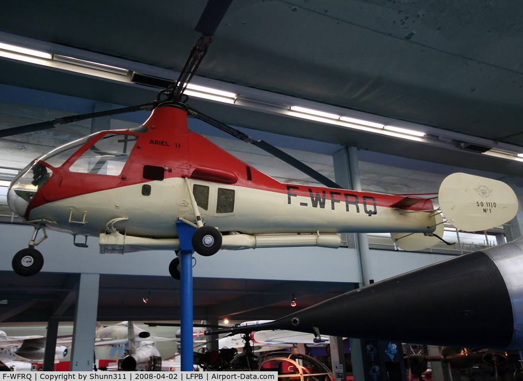 F-WFRQ, Sud-Ouest SO.1110 Ariel II C/N 01, Preserved @ Le Bourget Museum