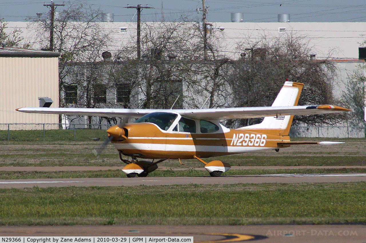 N29366, 1968 Cessna 177 Cardinal C/N 17700843, At Grand Prairie Municpal