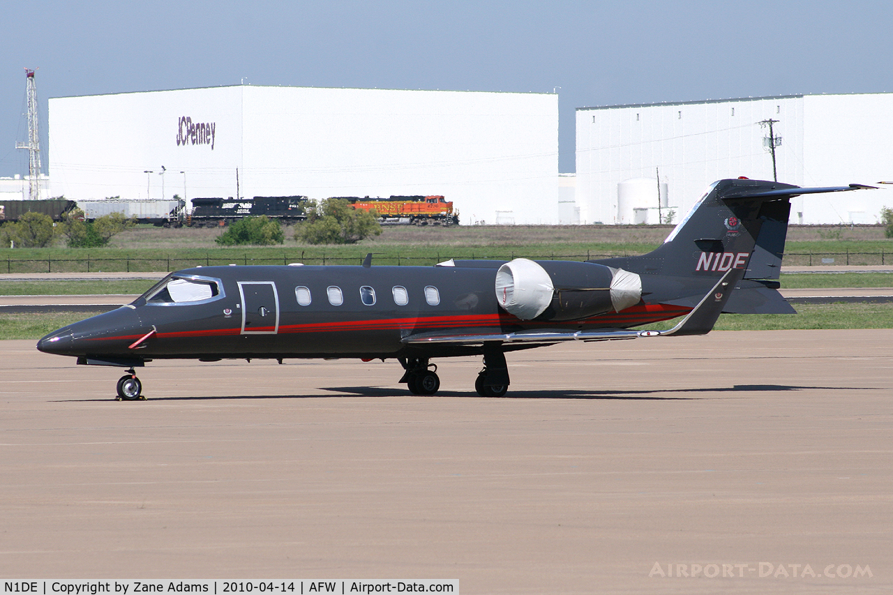 N1DE, 1990 Learjet 31 C/N 016, At Fort Worth Alliance Airport