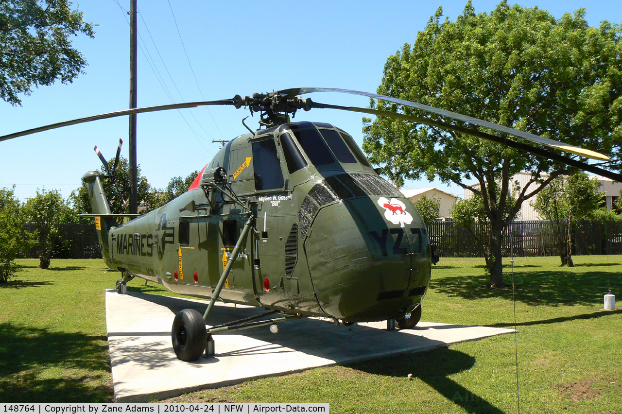 148764, 1958 Sikorsky UH-34D Seahorse C/N 58-1314, Displayed at the front gate - NASJRB Fort Worth
