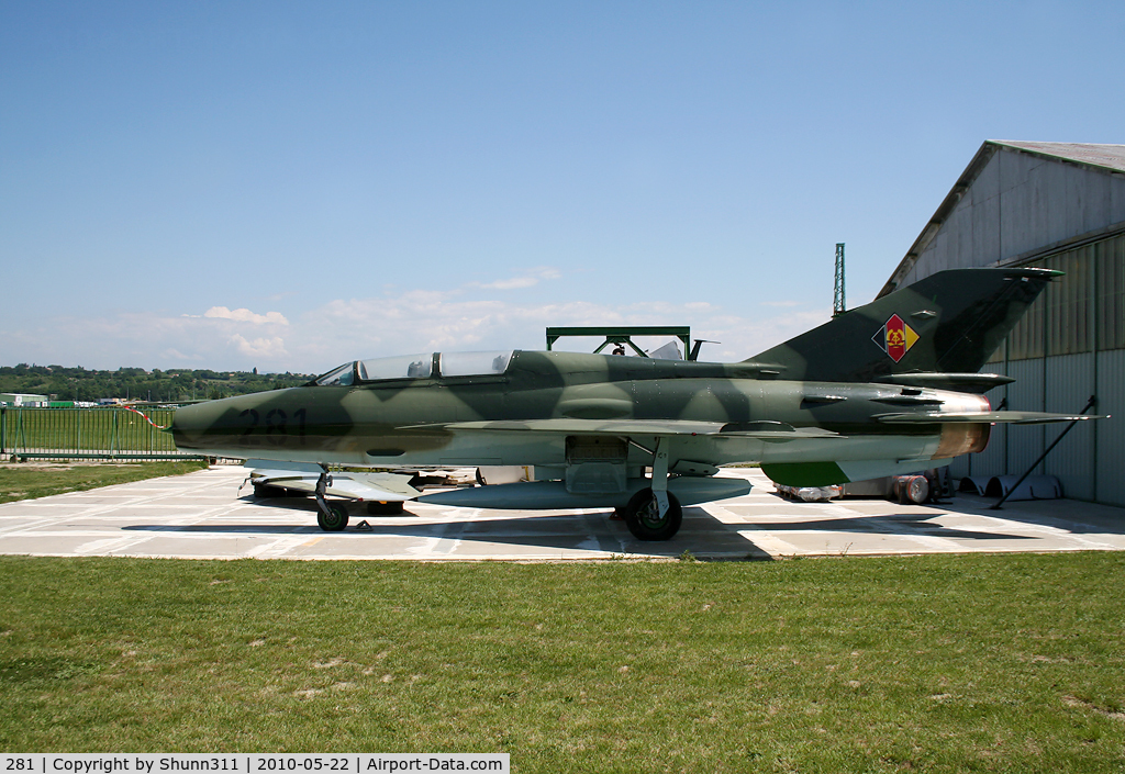 281, Mikoyan-Gurevich MiG-21UT C/N 663820, S/n 663820 - Preserved MiG-21UTI and freshly repainted and recoded...