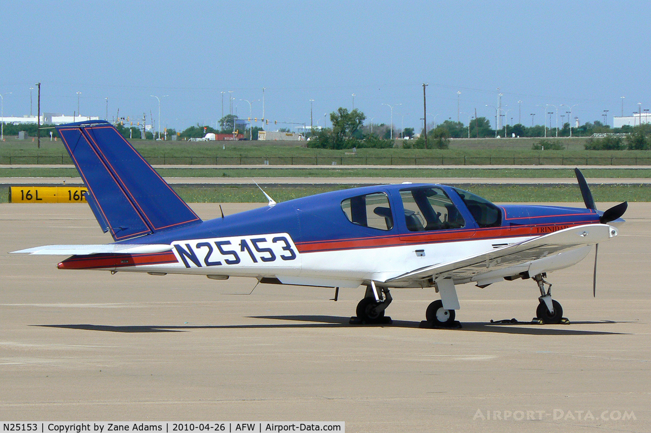N25153, Socata TB-21 TC Trinidad C/N 968, At Alliance Airport, Ft. Worth, TX
