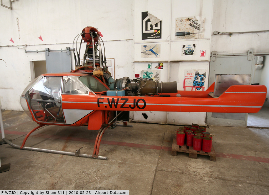 F-WZJO, 1984 Dechaux Helicop-jet C/N 02, HelicopJet second prototype preserved in this small new aeronautical Museum near Lyon...