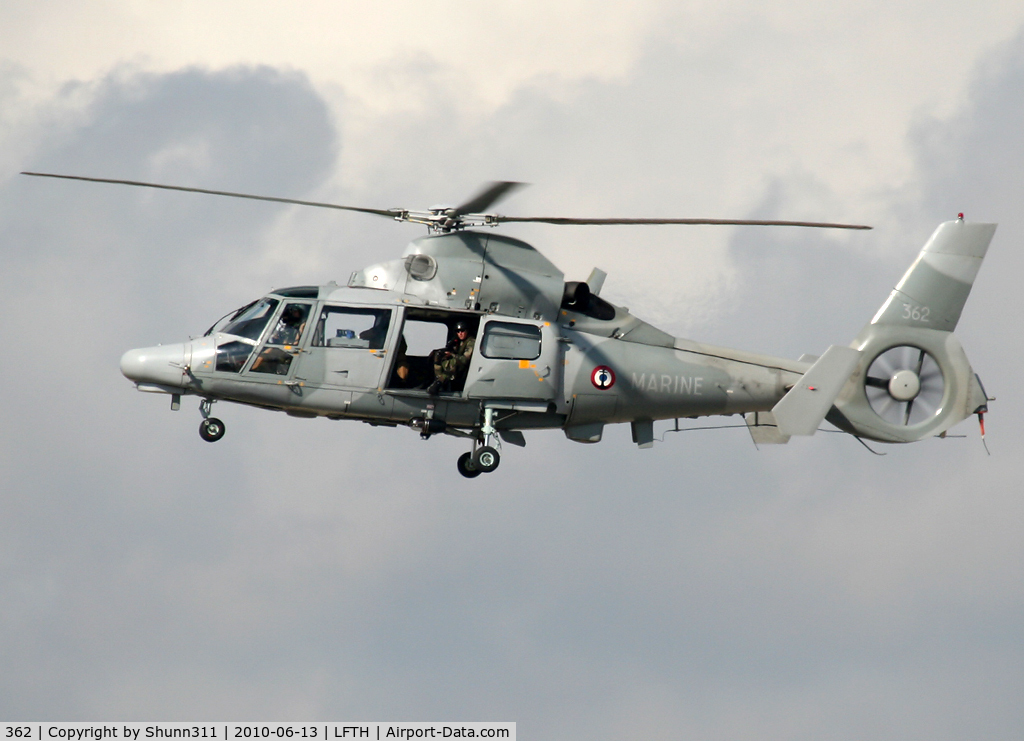 362, Eurocopter AS-565SA Panther C/N 6362, Used as a demo during LFTH Open Day 2010...