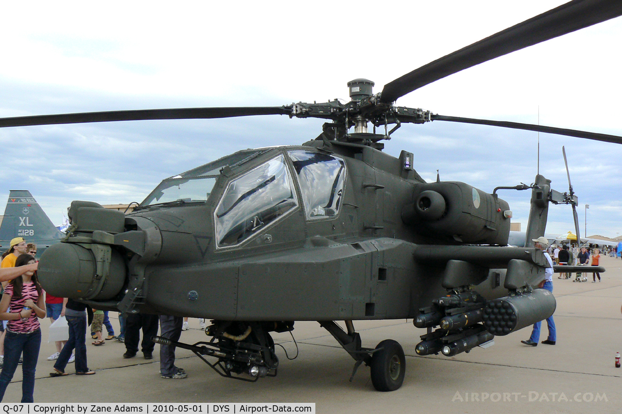 Q-07, Boeing AH-64DN Apache C/N DN007, Dutch Air Force AH-64D Apache Longbow At the B-1B 25th Anniversary Airshow - Big Country Airfest, Dyess AFB, Abilene, TX