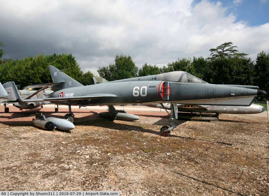 60, Dassault Etendard IV.M C/N 21, S/n 60 - Etendard IVM preserved inside Savigny-les-Beaune Museum...