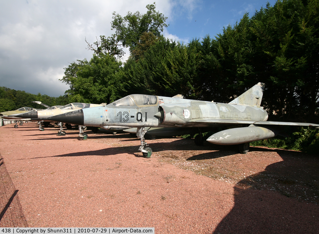 438, Dassault Mirage IIIE C/N 438, S/n 438 - Mirage IIIE preserved inside Savigny-les-Beaune Museum...