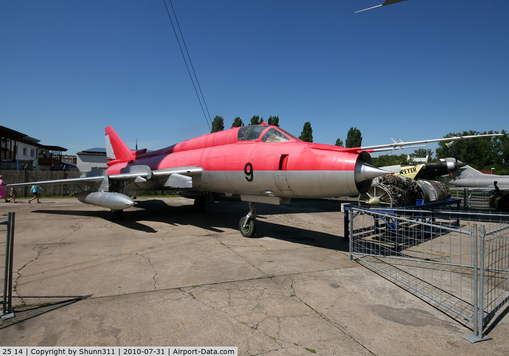 25 14, Sukhoi Su-22M-4 C/N 26001, Preserved inside Technik Speyer Museum in fantasie c/s...