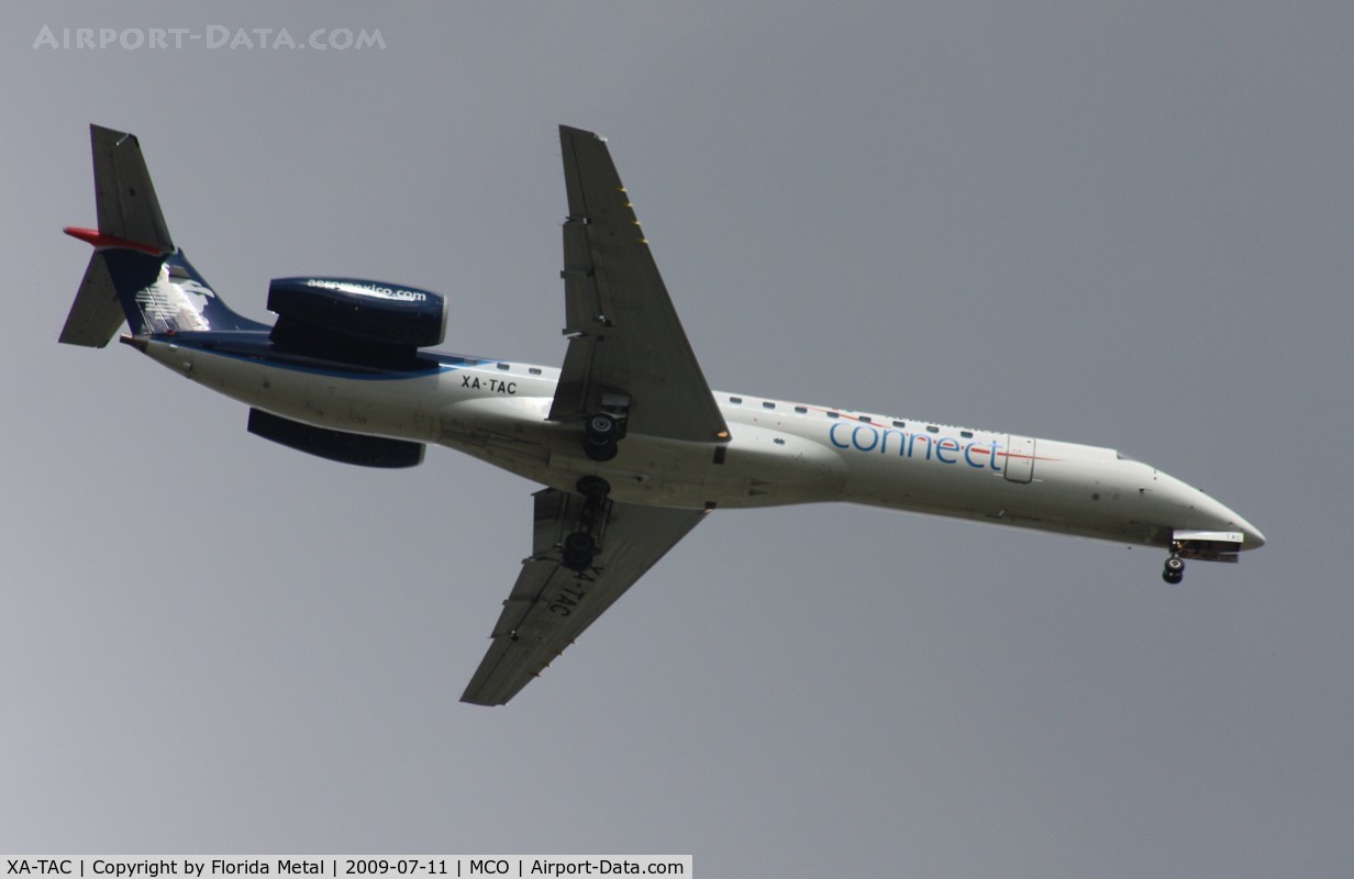 XA-TAC, 2001 Embraer ERJ-145LR (EMB-145LR) C/N 145475, Aeromexico Connect