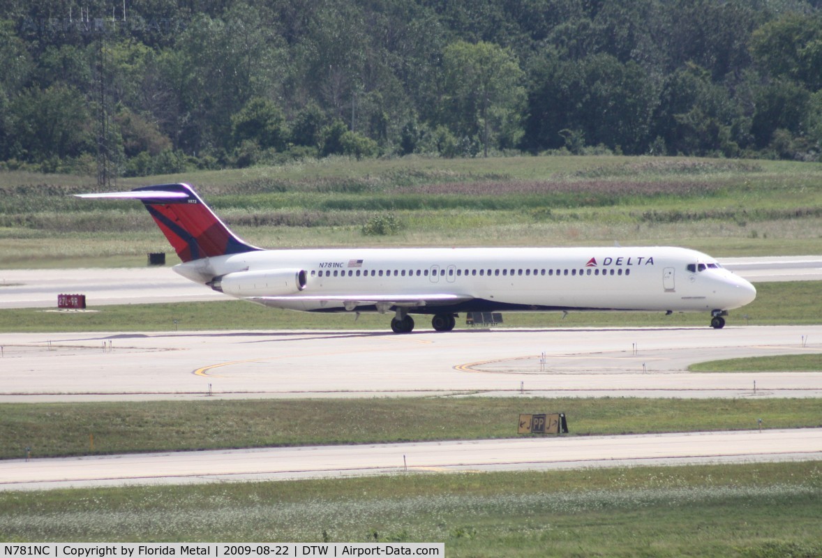 N781NC, 1979 McDonnell Douglas DC-9-51 C/N 48121, Delta DC-9-51