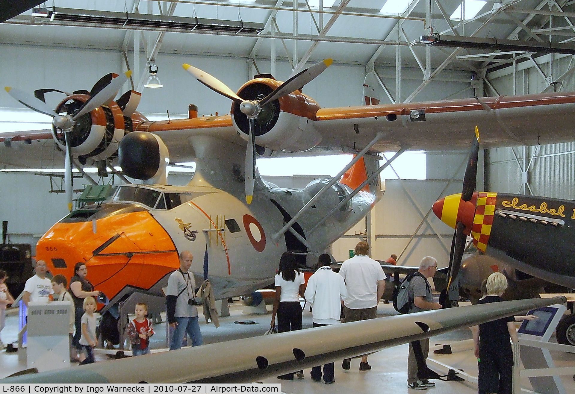 L-866, Consolidated PBY-6A Catalina C/N 2063, Consolidated PBY-6A Catalina at the RAF Museum, Cosford