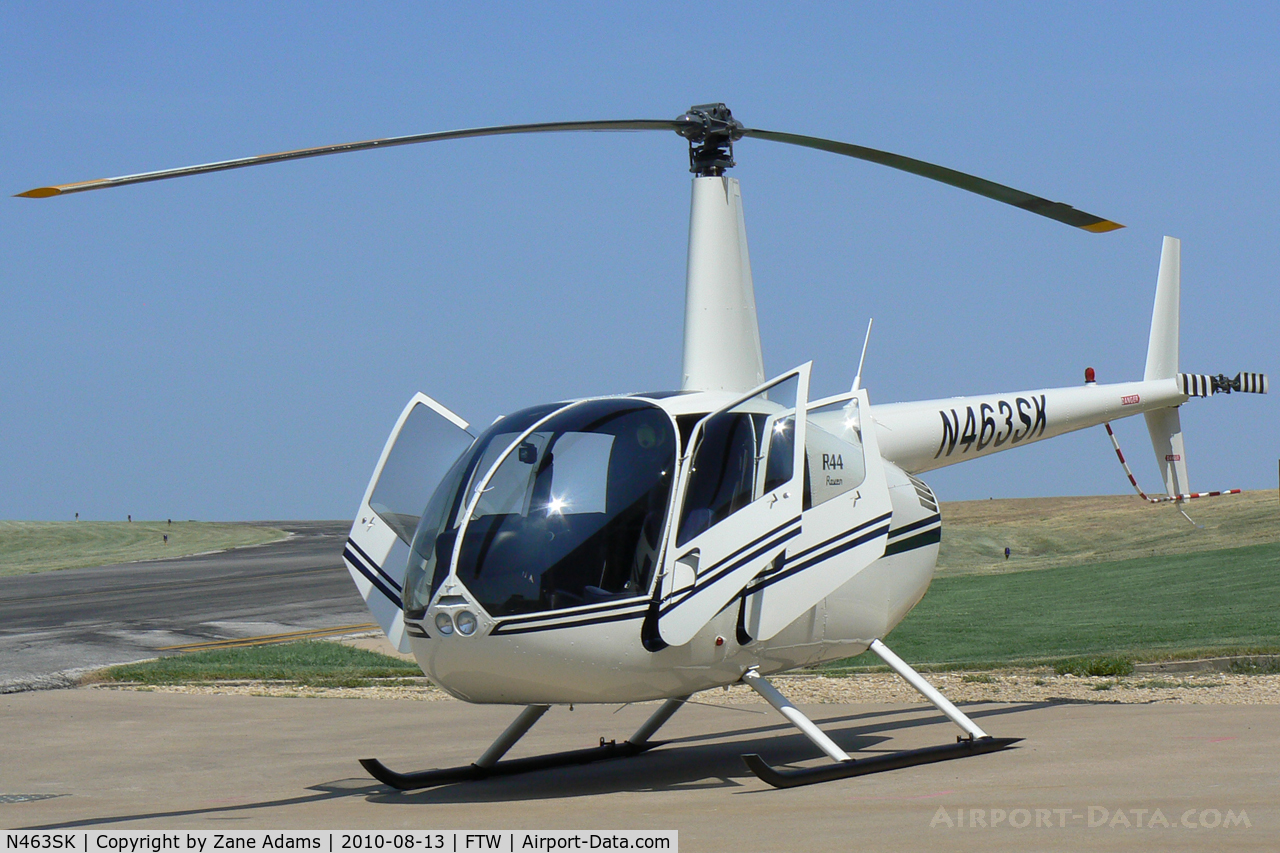 N463SK, 2000 Robinson R44 C/N 0911, At Meacham Field - Fort Worth, TX